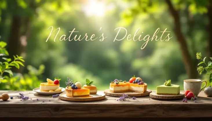 Nature-Inspired Desserts: Sweet Treats with Natural Ingredients