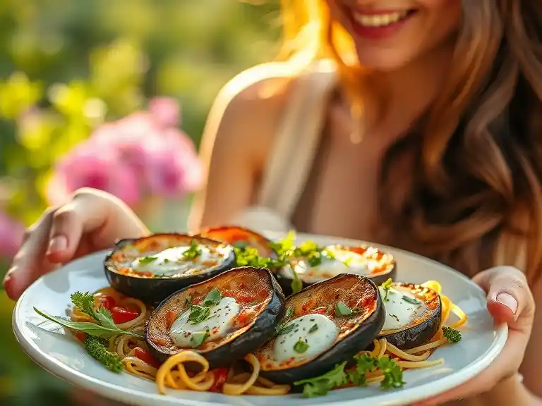 Baked Eggplant Rounds with Mozzarella: A Delicious and Healthy Veggie Delight