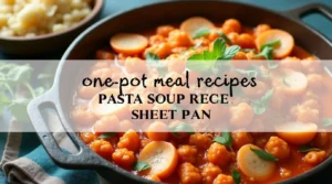 one pot meal recipes pasta soup rice sheet pan